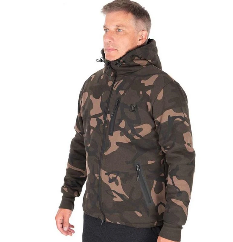 Fox Camo Full Zip Prem Sherpa 310 Hoodies - £71.99